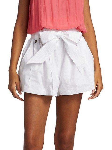 Zaydie Tie-Waist Shorts | Saks Fifth Avenue