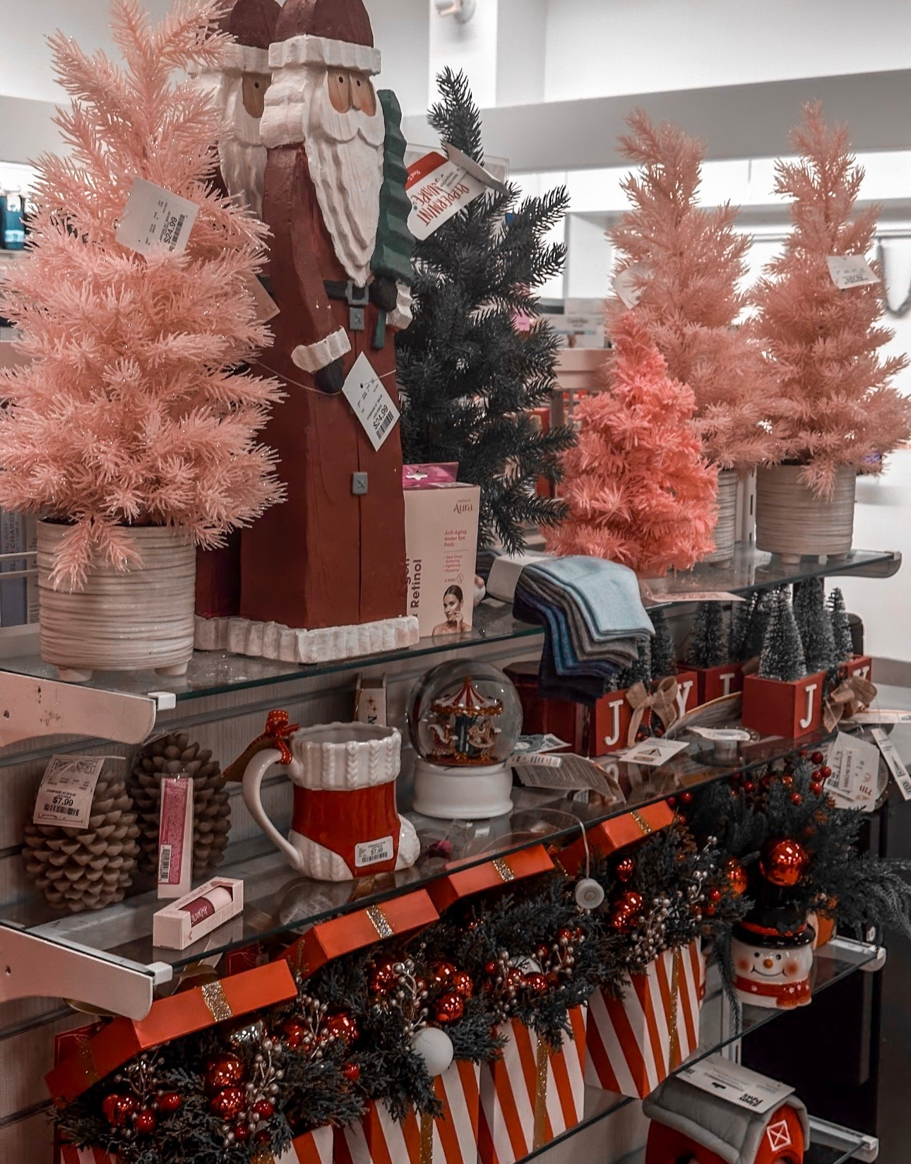 Pink Christmas decor just does something to my soul 😍 Soft, festive, and girly in the best way.

#LTKHoliday #LTKGiftGuide #LTKSeasonal