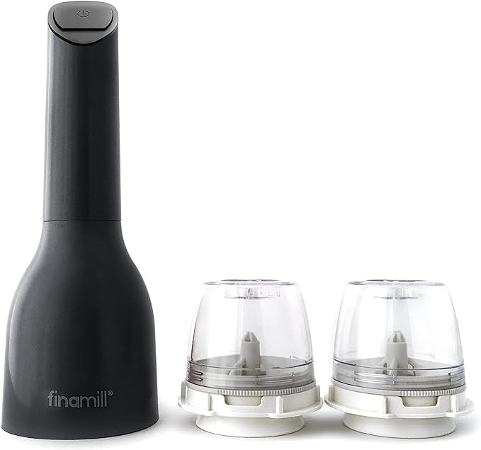 FinaMill’s Award-Winning Battery Operated Salt and Pepper Grinder Set – Adjustable Coarseness... | Amazon (US)