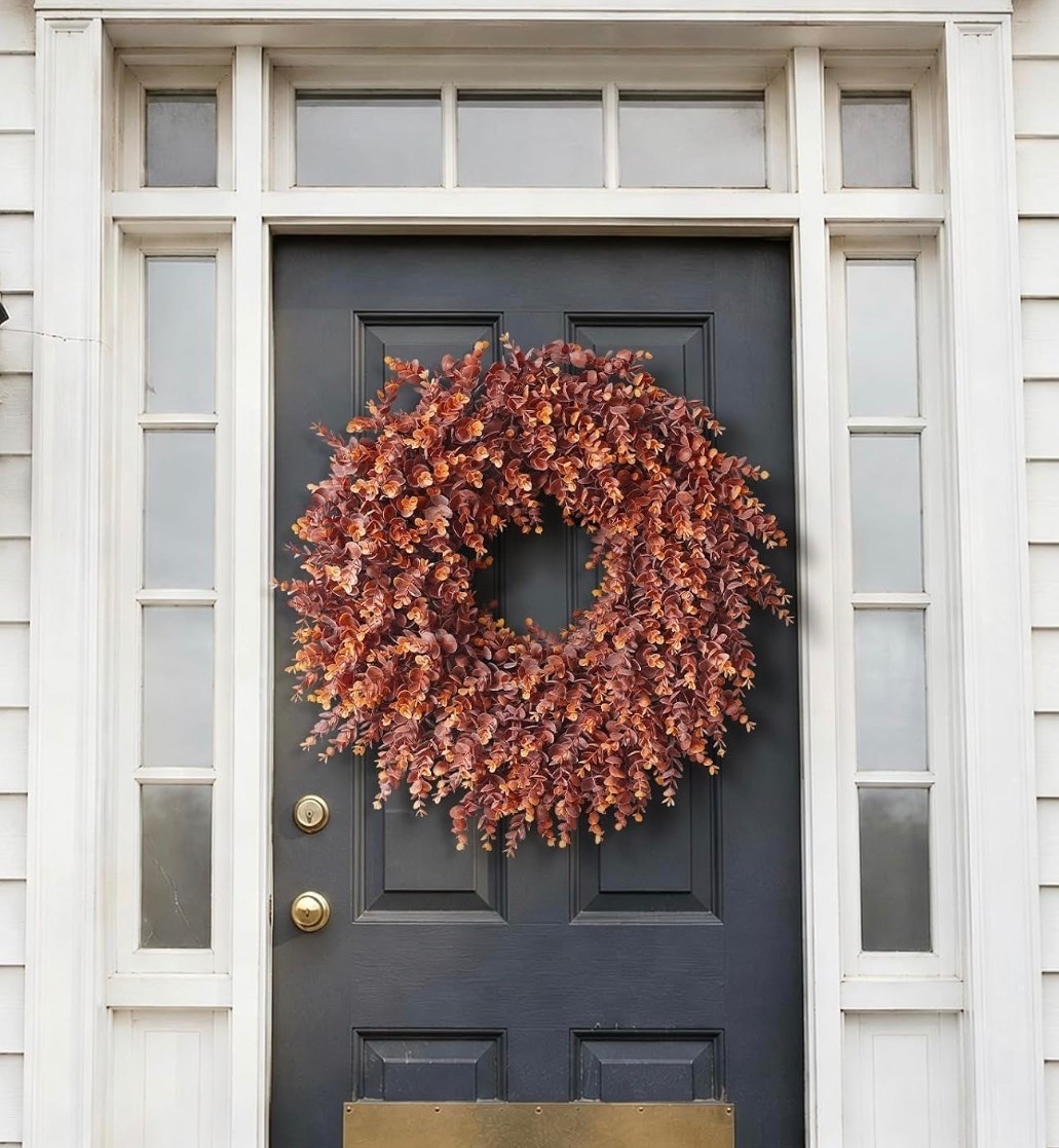 The prettiest fall wreath and it’s from Amazon! Fall home decor, fall wreath, fall home. Glassalwaysfull

#LTKSeasonal #LTKHome