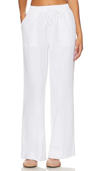 Amy Cargo Pant in White | Revolve Clothing (Global)