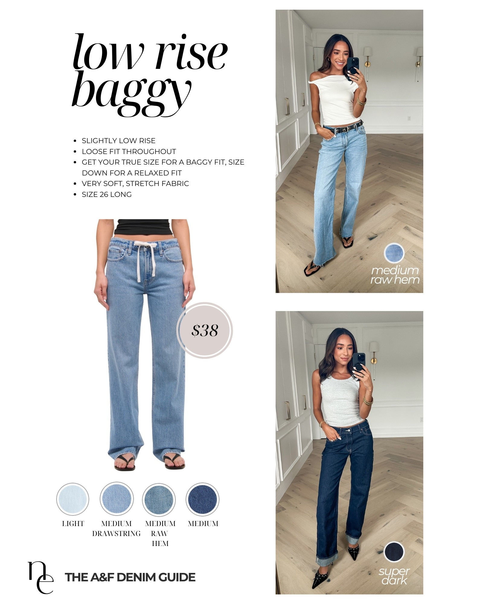 Use code AFNENA (8/6-8/11) to save 15% off Abercrombie! All denim is 30-50% OFF and almost everything else will be 20% OFF! Plus my code STACKS on top! ✨ 


Abercrombie code 
Abercrombie sale 
Fall fashion 
Fall outfit 
Jeans 
Denim Guide

#LTKSaleAlert #LTKFindsUnder100 #LTKStyleTip