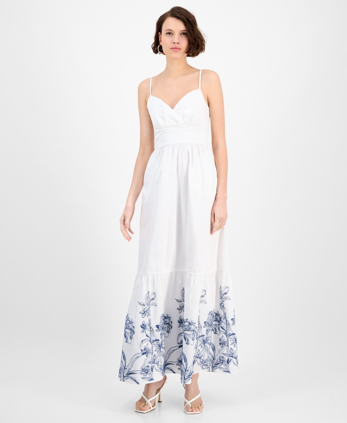 Guess Women's Blanche Maxi Dress - Pure White | Macy's