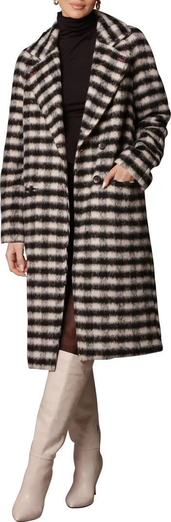 Check Relaxed Walking CoatAVEC LES FILLES | Nordstrom