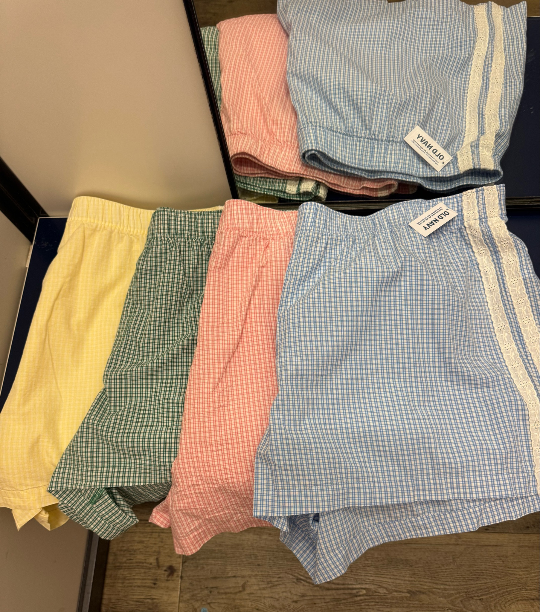 These old navy boxer shorts are so cute! I’m a size 16 and I got a size xl. 

#LTKootd #LTKMidsize #LTKPlusSize