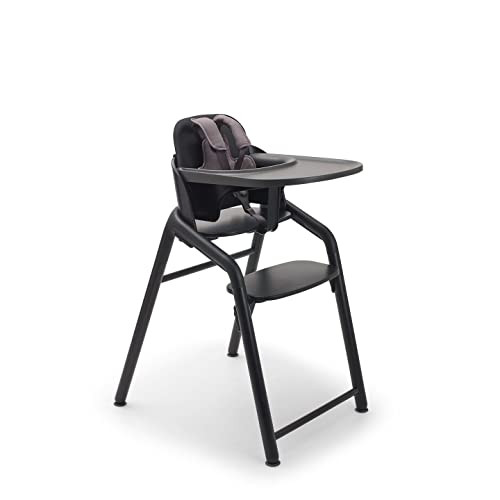 Bugaboo Giraffe Wooden Baby High Chair, Adjustable in 1 Second, Easy to Clean, Safe and Ergonomic Highchair, Suitable from Birth in Combination with Newborn Set (Sold Separately), Black | Amazon (US)