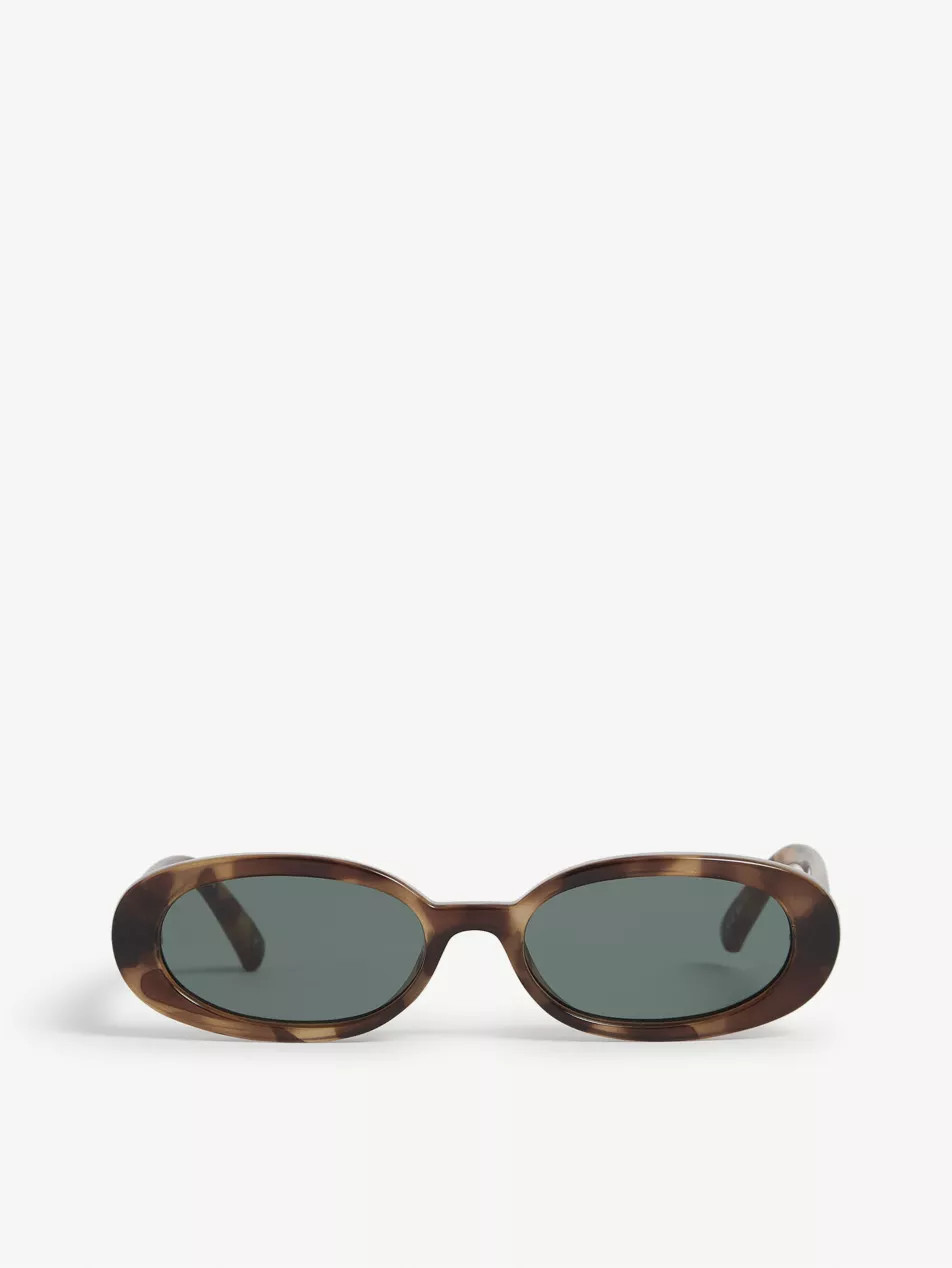 Outta Love oval-frame polycarbonate sunglasses | Selfridges