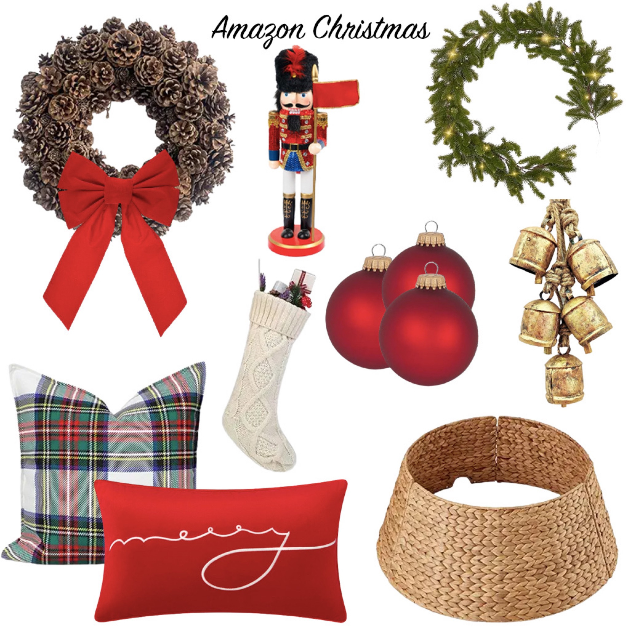 Amazon Christmas home decor 

#LTKSeasonal #LTKHoliday #LTKhome