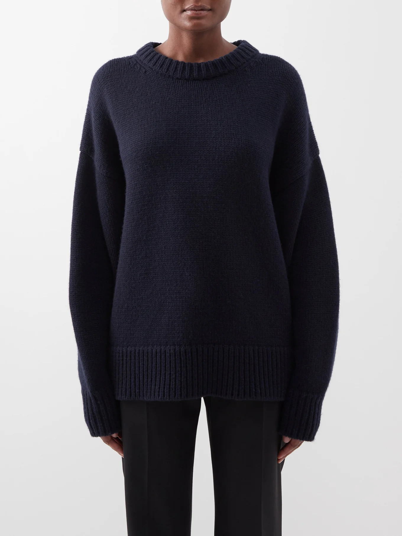 Ophelia wool-blend sweater | The Row | Matches (UK)