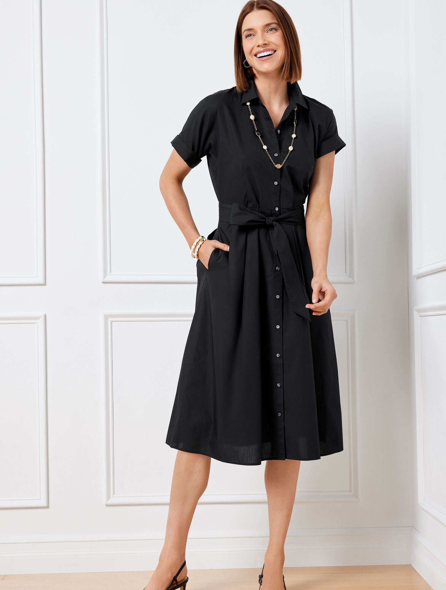 The Sutton Shirtdress | Talbots