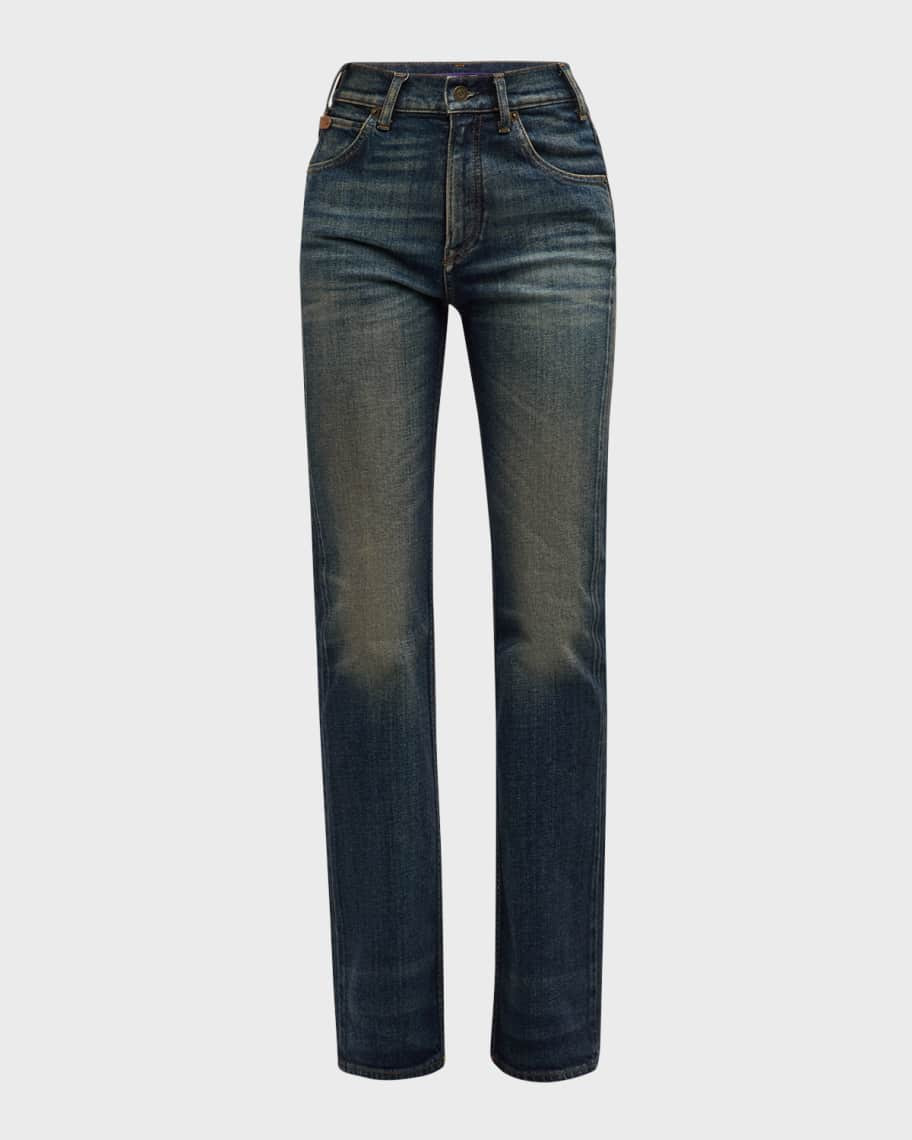 Kaida Bootcut-Leg Telluride Denim Jeans | Neiman Marcus