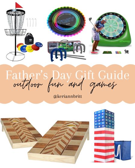 Father’s Day Gift Guide

Father’s Day Present / Father’s Day Gift Idea / Gifts for Dad / Gifts for Him / Gifts for Men / Outdoor Games / Family Games / Backyard Games / Yard Games / Drinking Games

#LTKActive #LTKGiftGuide #LTKHome