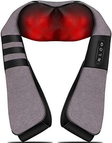 Massagers for Neck and Back Pain Relief,Shiatsu Shoulder Massager with Heat,Electric Cervical Mas... | Amazon (US)