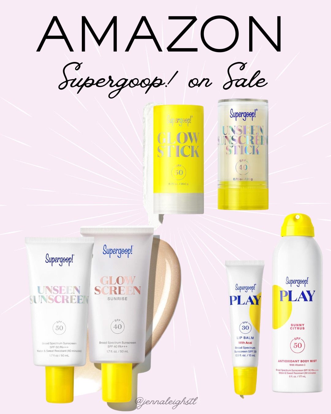Amazon has coupons to clip on all your favorite Supergoop! products right now. The perfect time to stock up on your SPF favorites for summer. 

 #LTKmomlife #LTKSeasonal #LTKActive