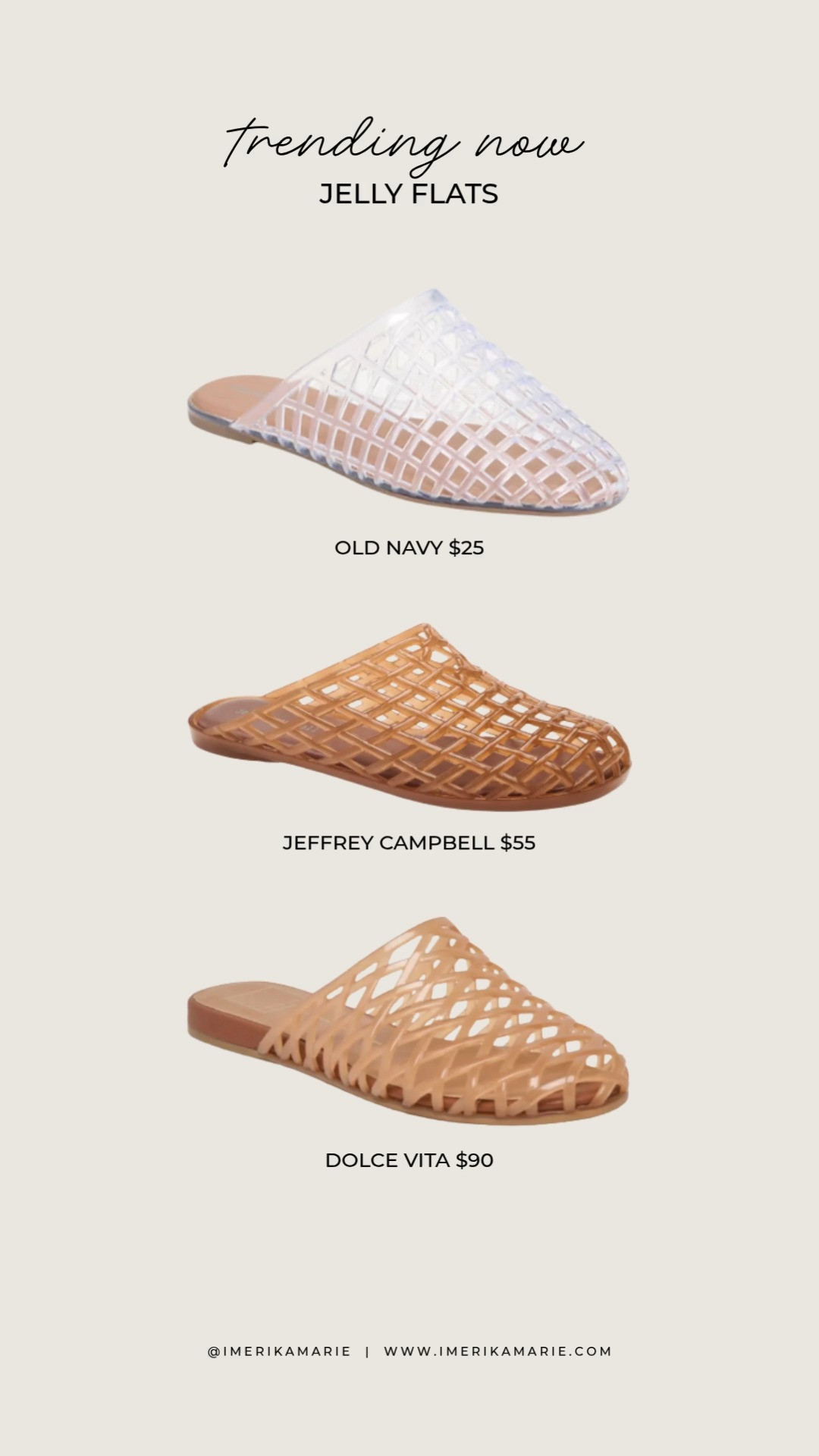 ✨ Trending Now: Jelly Flats ✨

the new it shoe for spring and summer! 

 #LTKSeasonal