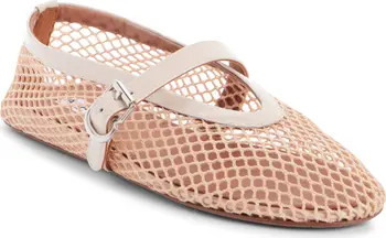 Fishnet Ballerina Flat (Women) | Nordstrom