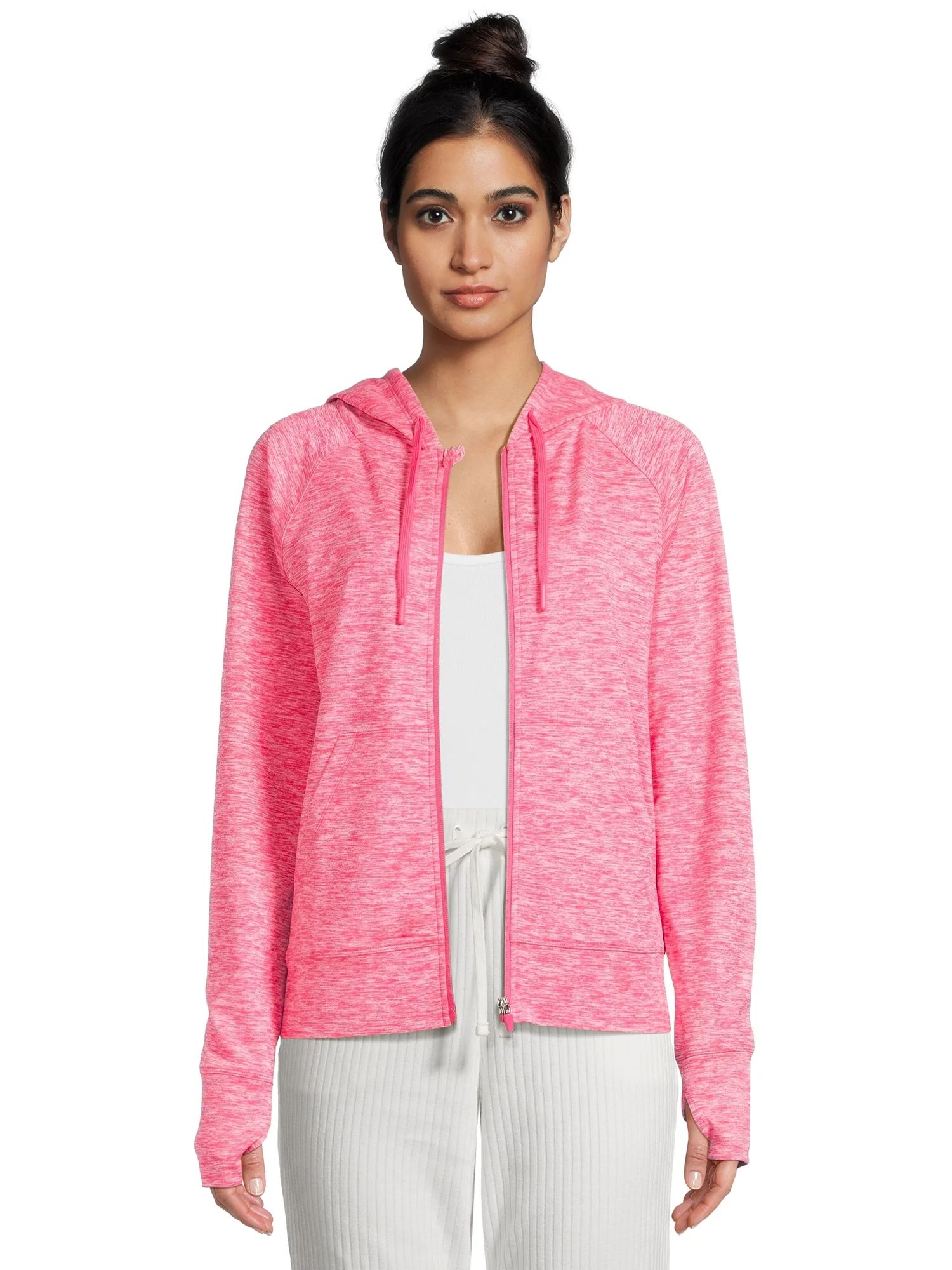 Athletic Works Women's Active Super Soft Zip-Up Jacket | Walmart (US)