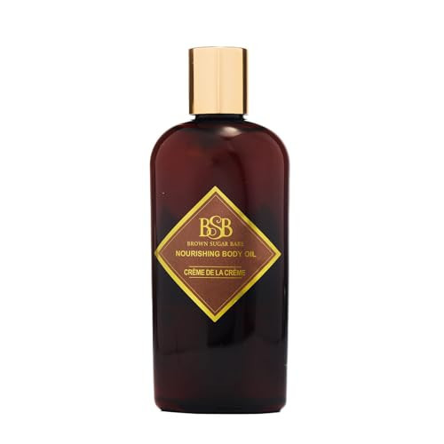 Brown Sugar Babe Creme de la Creme Body Oil, Jasmine and Vanilla Perfume Oils, Nourishing Scented Oil for Women, Skin Care, Body Oil Perfume, Paraben Free, Made in USA | Amazon (US)