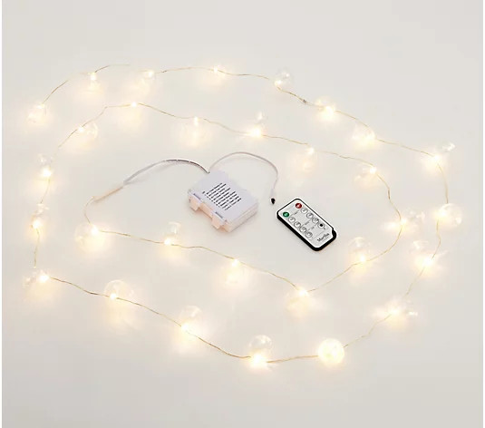 Martha Stewart 8' Color Change G30 Globe Light Strand - QVC.com | QVC