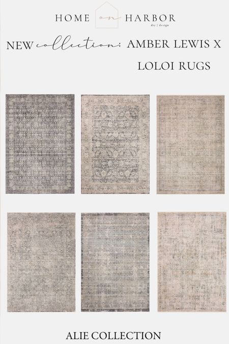 Amber Lewis x loloi alie collection rugs! 

#LTKhome #LTKSeasonal