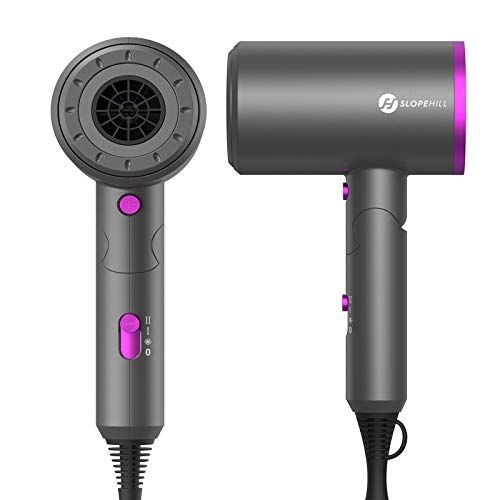 1800W Professional Hair Dryer with Diffuser Ionic Conditioning - Powerful, Fast Hairdryer Blow Dryer | Amazon (US)