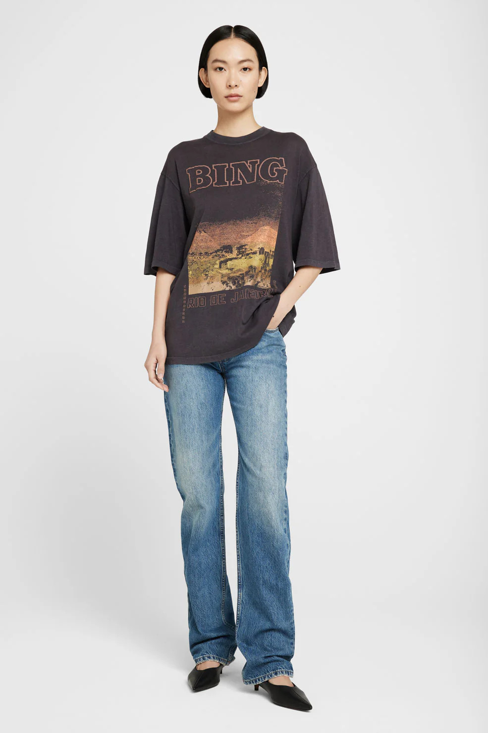 Caden Tee Rio De Janeiro | Anine Bing