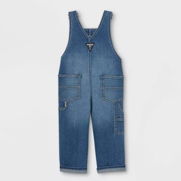 OshKosh B'gosh Toddler Boys' Denim Overalls - Blue | Target