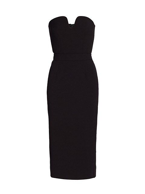 Catala Curved Bustier Cocktail Dress | Saks Fifth Avenue