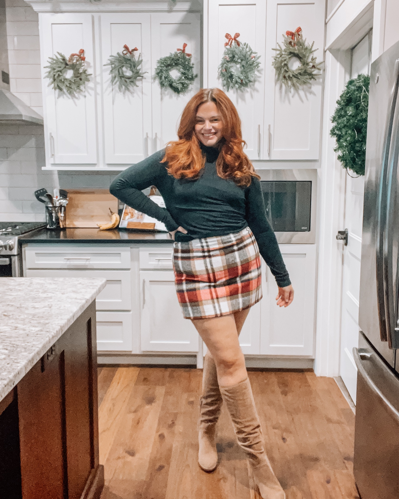 Holiday party, Christmas outfit, skirt, boots, dress, holiday dress

#LTKSeasonal #LTKmidsize #LTKHoliday