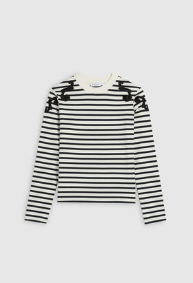 T-shirt marinière manches longues | Claudie Pierlot (FR, DE, ES, UK)