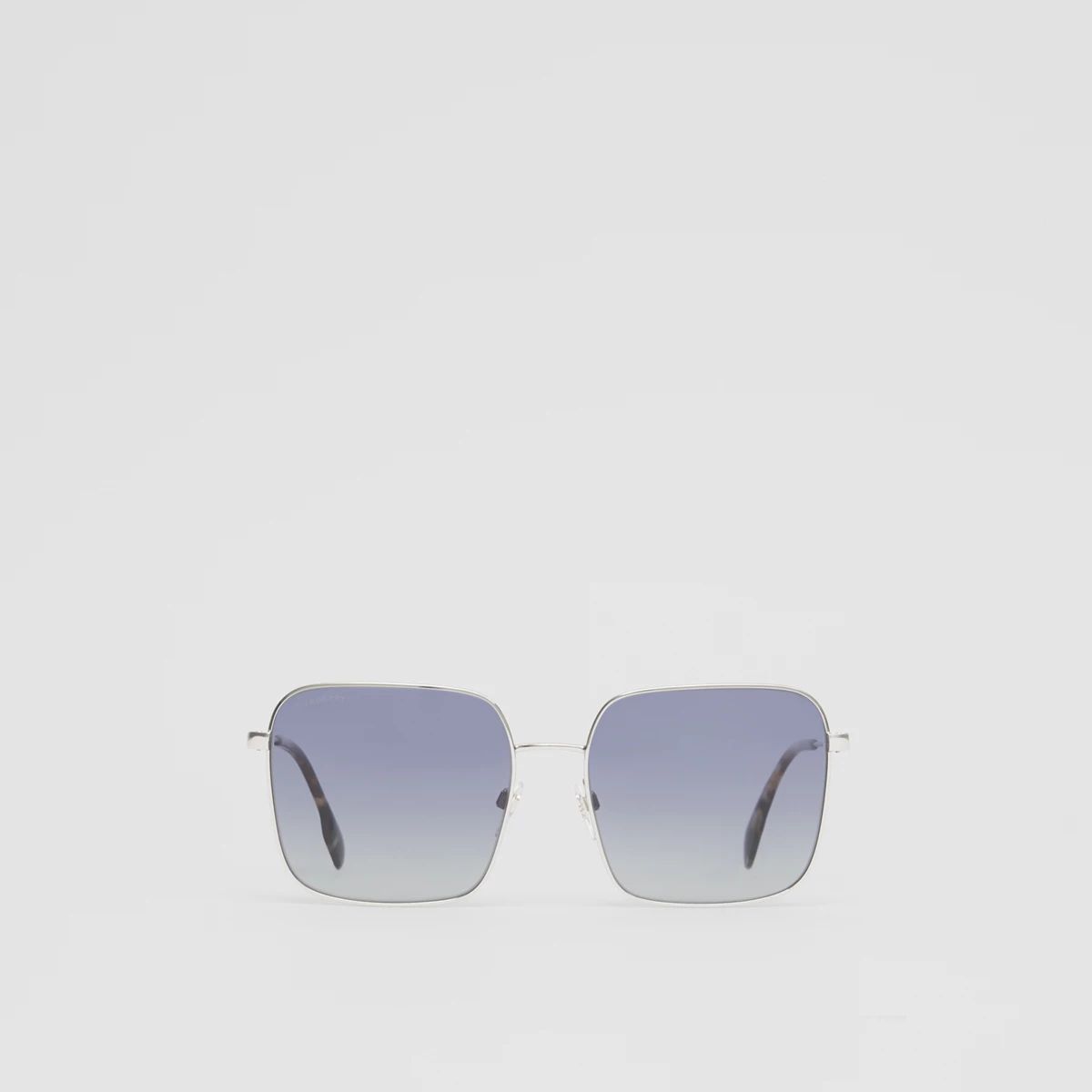 Burberry Oversized Square Frame Sunglasses, Grey | Burberry (US)