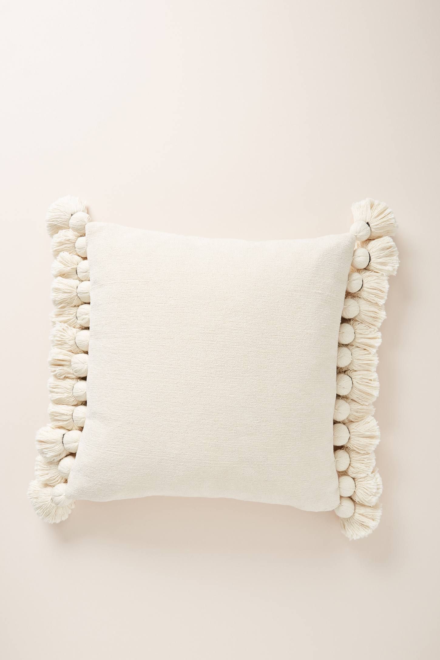 Tasseled Chenille Nadia Pillow | Anthropologie (US)