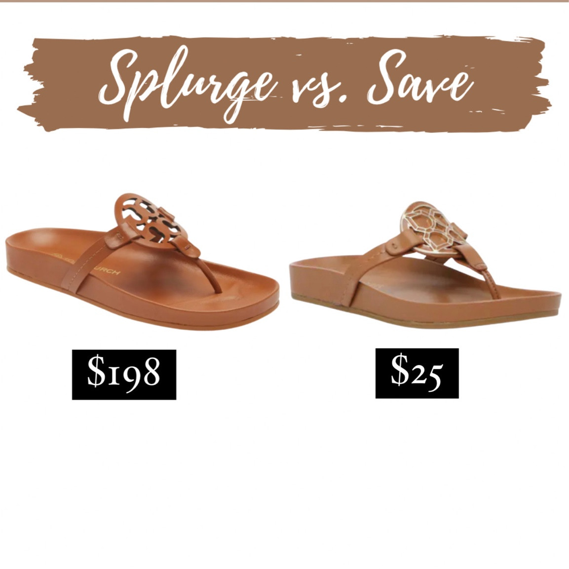 Miller flip flop clearance dupe