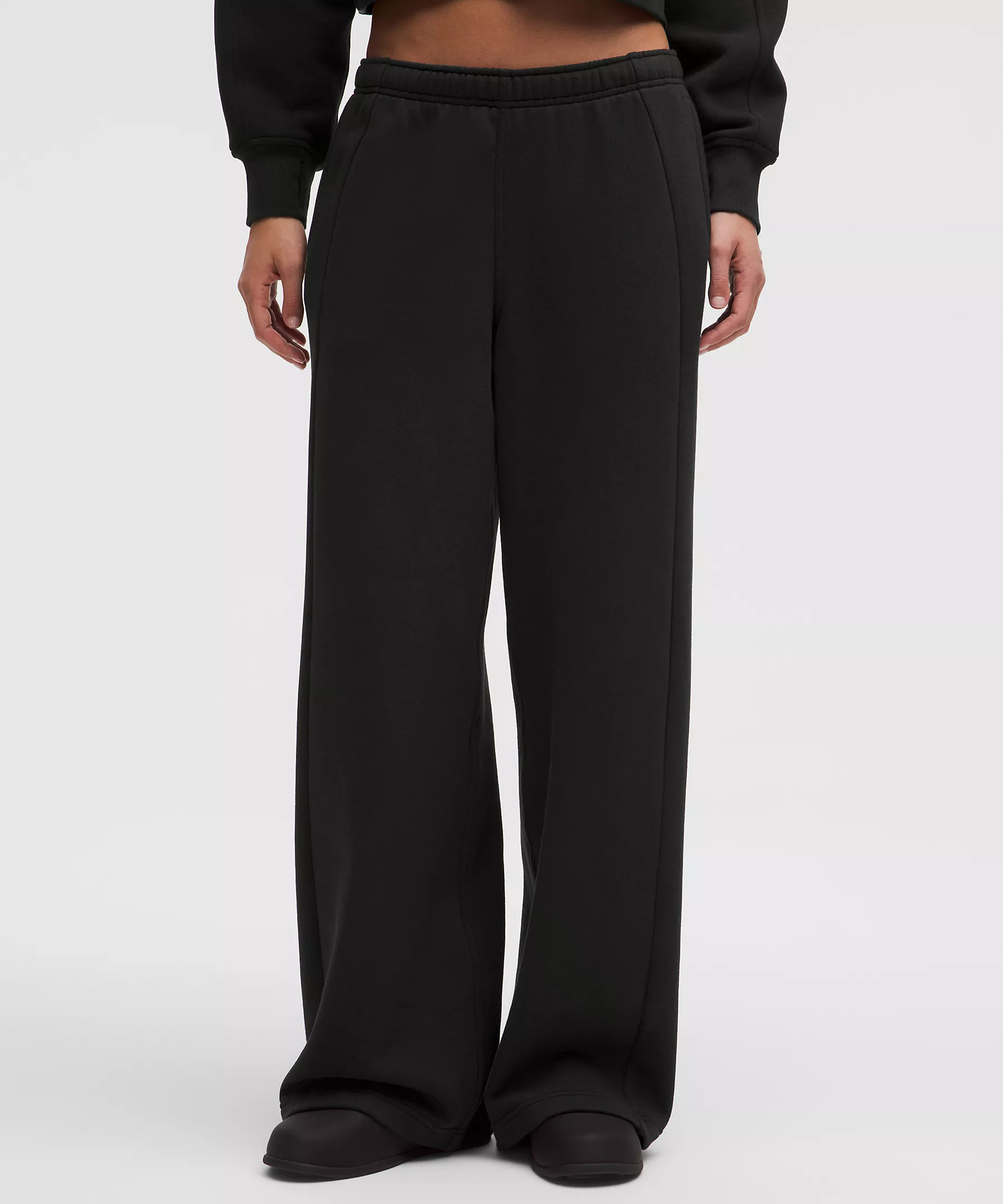 Scuba Mid-Rise Wide-Leg Pant Gathered Waistband | Lululemon (US)