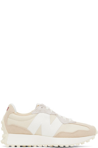 New Balance - Beige 327 Sneakers | SSENSE