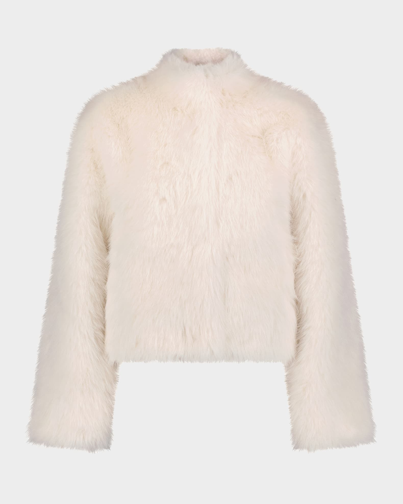 Lyla Grant Fur-Free Short Faux Fox Coat | Neiman Marcus