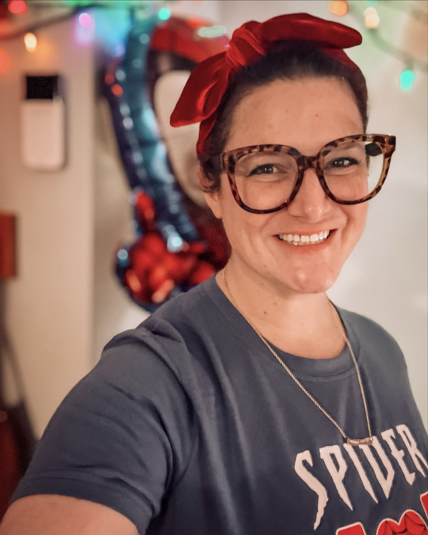 I’m not like a regular mom. I’m a Spider Mom. 🕸️❤️💙