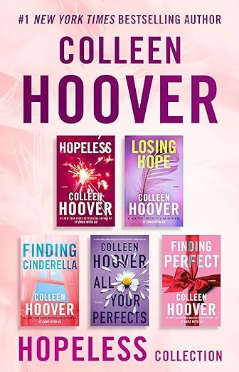 Colleen Hoover Ebook Boxed Set Hopeless Series: Hopeless, Losing Hope, Finding Cinderella, All Yo... | Amazon (US)