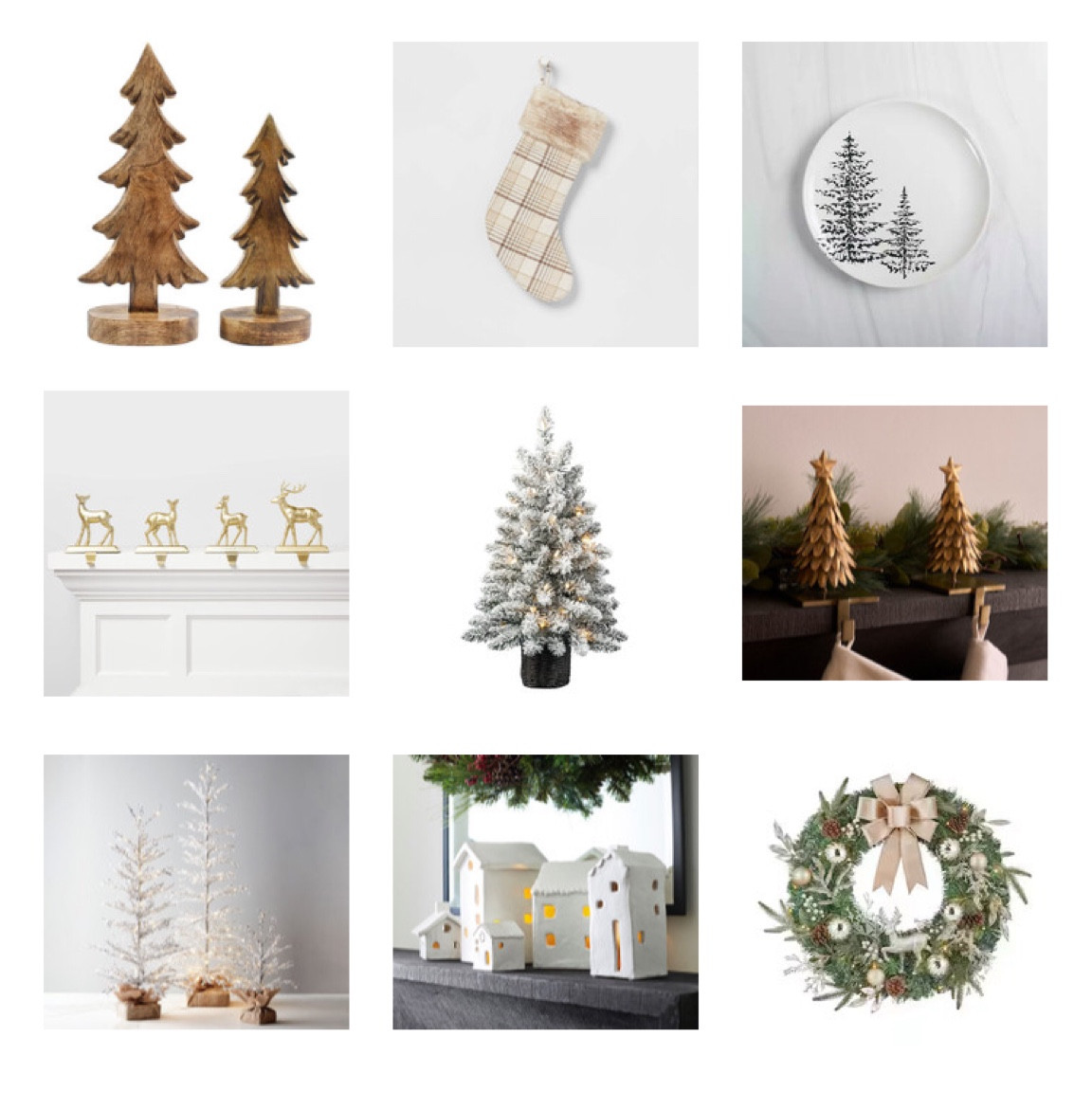 Neutral Christmas decor


Tabletop tree
Christmas tree
Rustic decor
Gold decor 
Holiday decor
Christmas decor
