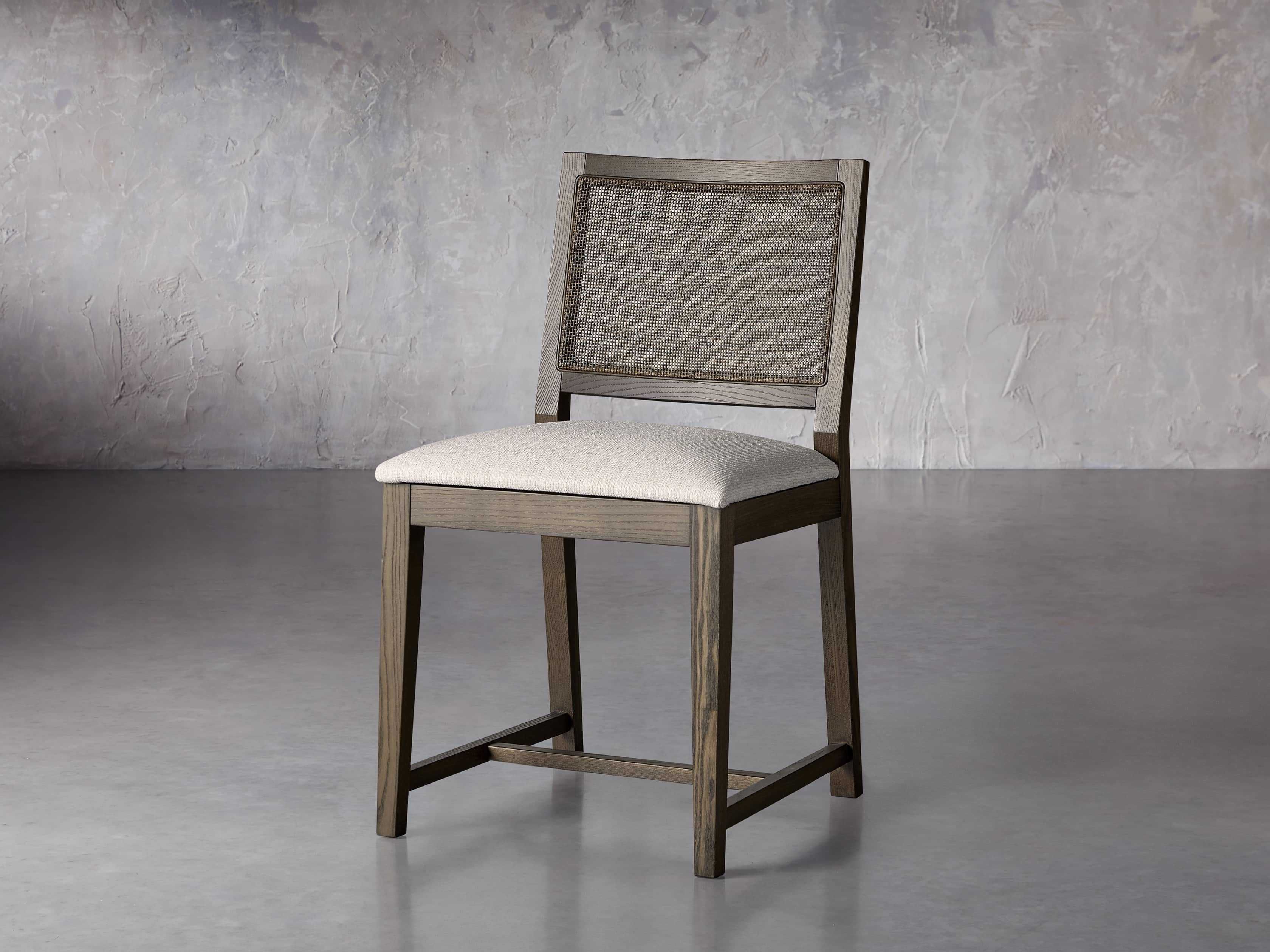 Grace Dining Chair in Cinder | Arhaus