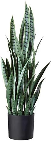 Fopamtri Artificial Snake Plant 38" Fake Sansevieria, Perfect Faux Plants for Home Garden Office ... | Amazon (US)