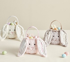 Long-Eared Bunny Easter Bucket | Pottery Barn Kids