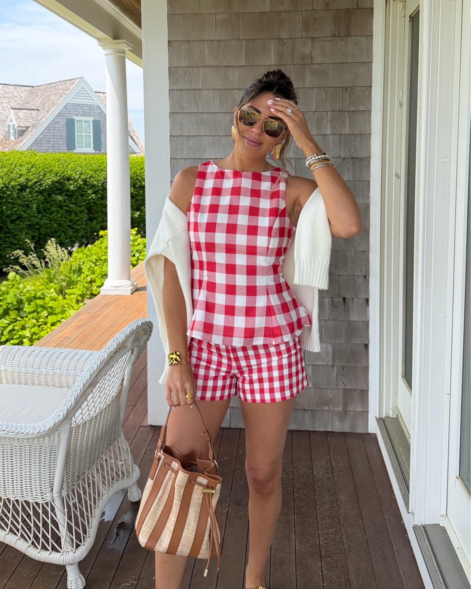 New England summers were made for gingham 🦞🦪🌊 

Short set | cape cod outfits | Nantucket outfits | coastal style | summer outfit ideas

#LTKgrwm #LTKootd #LTKdayinmylife