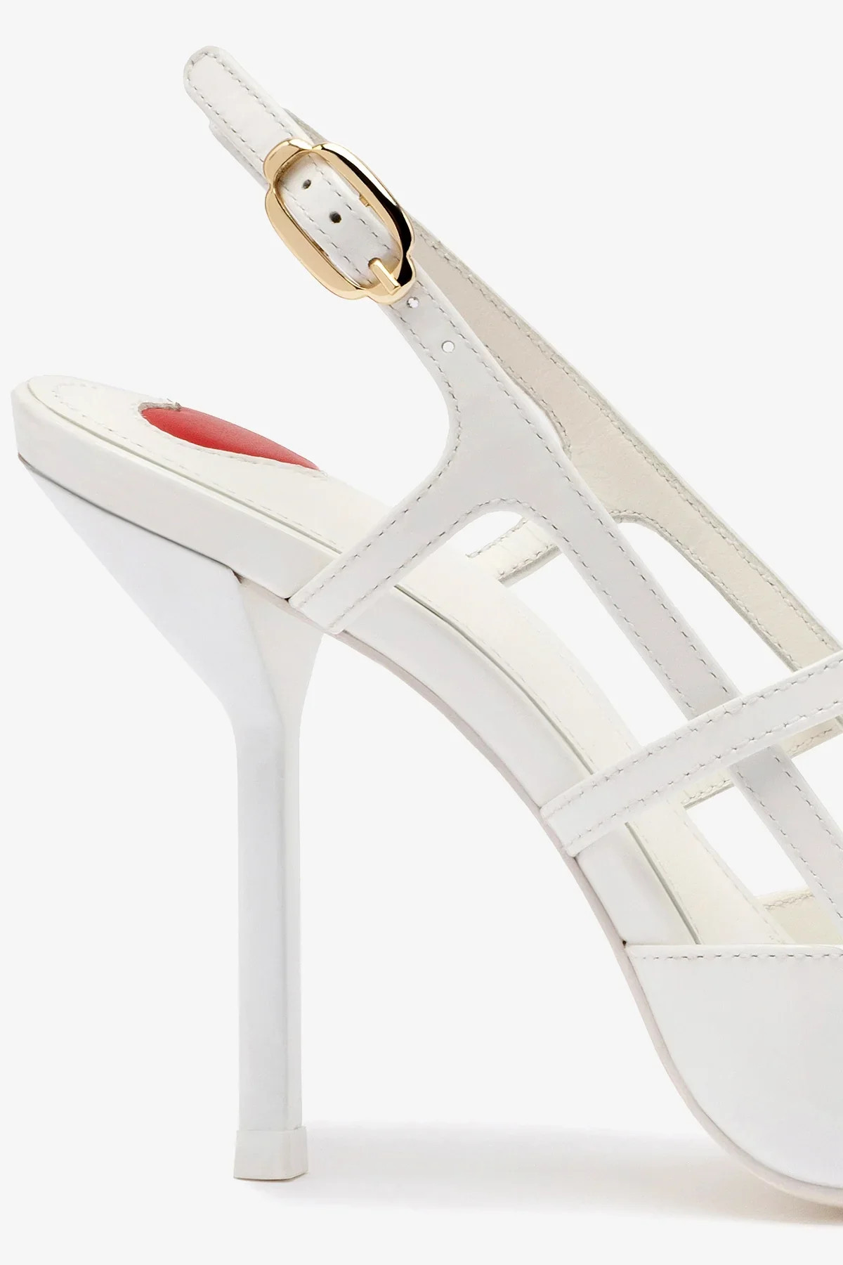 Brooks Pump In White Patent Leather | Larroude