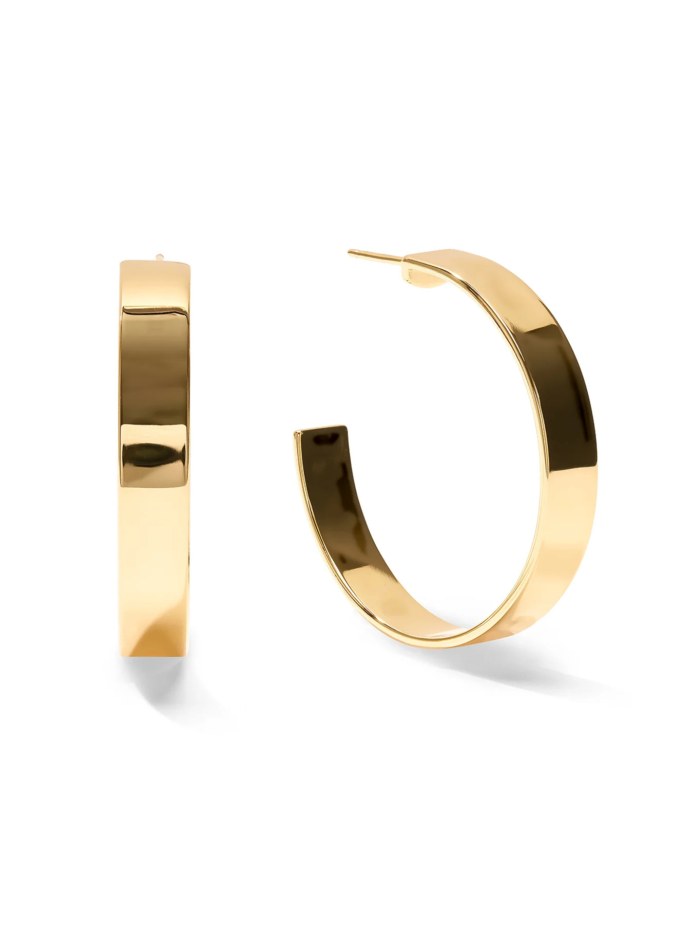 SLEEK - Hoops • Color: 18K Yellow Gold | Ninety-9