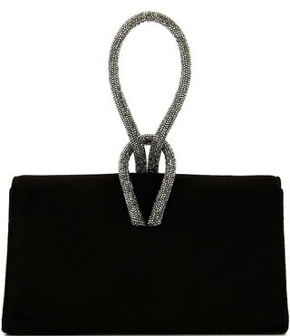 Dune London Brynie Diamante-Loop Clutch | Dillard's | Dillard's