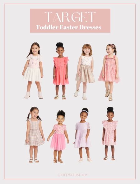 Target toddler girl Easter dresses! So many cute styles this season! 

#LTKSeasonal #LTKstyletip #LTKFind