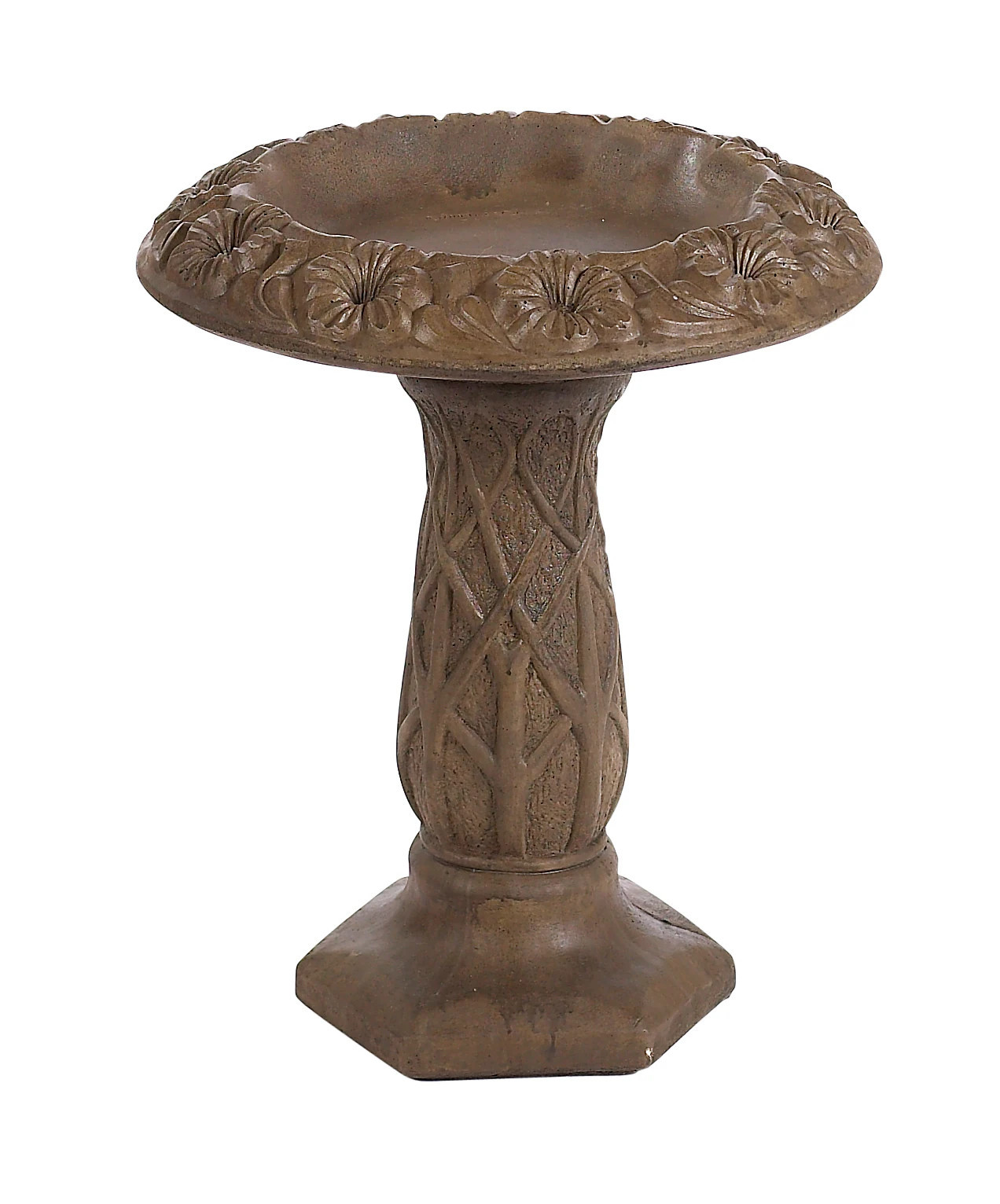 Lowe's 22-in H Mixed Concrete Complete birdbath one_size | 02-000013AST | Lowe's