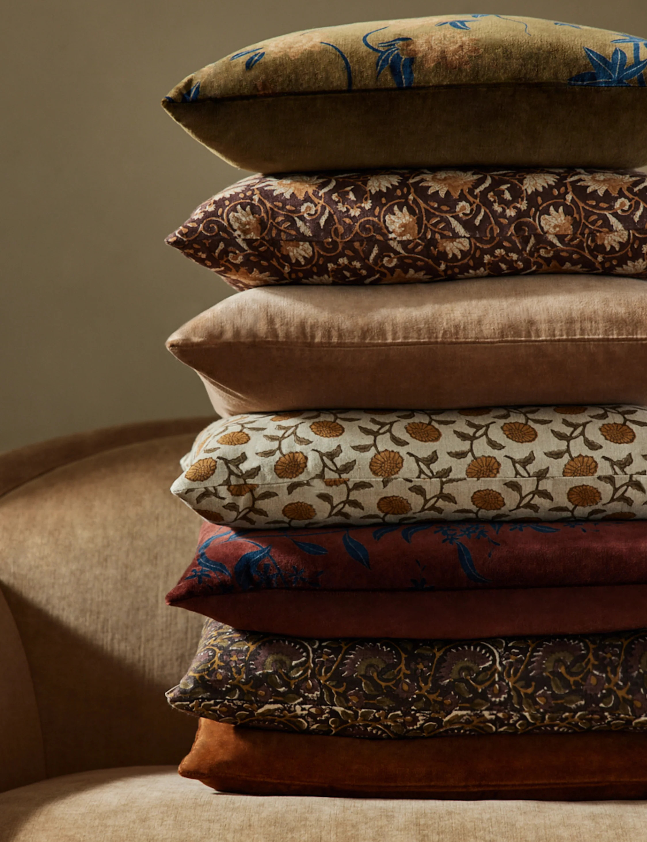 Royce Velvet Pillow | Lulu and Georgia 