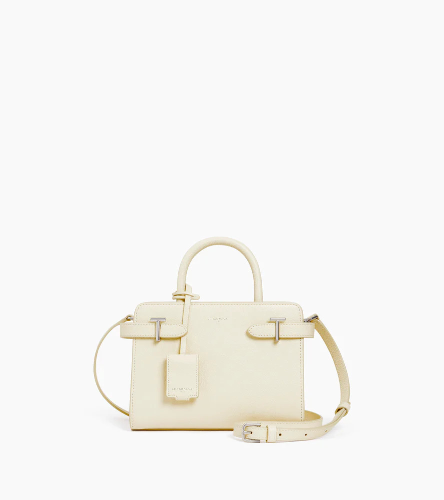 Emilie small handbag in grained leather | Le Tanneur
